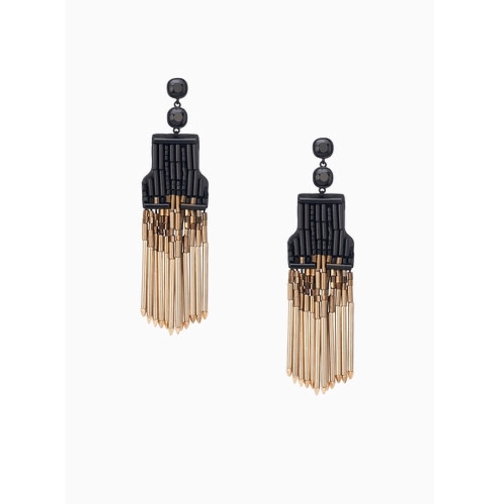 Jasper Fringe Earrings